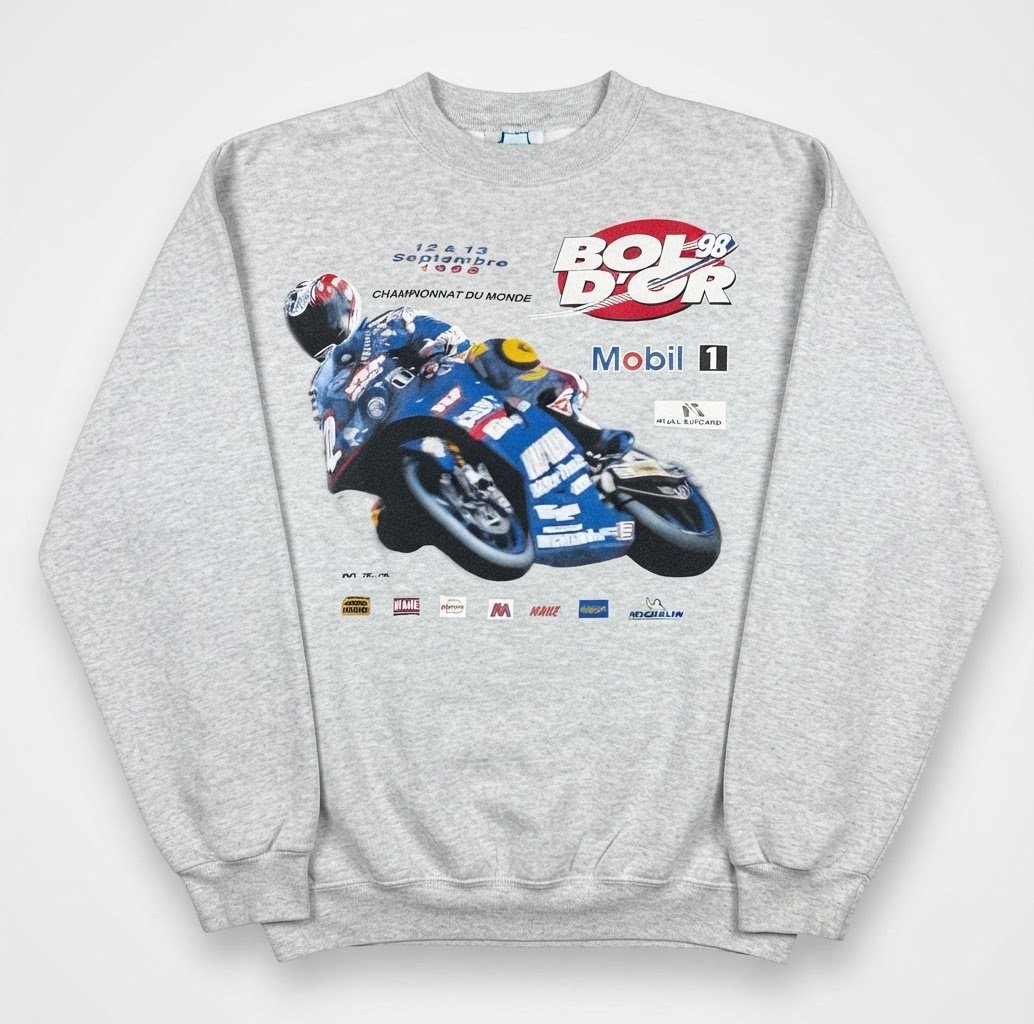 Vintage race sweat shirt