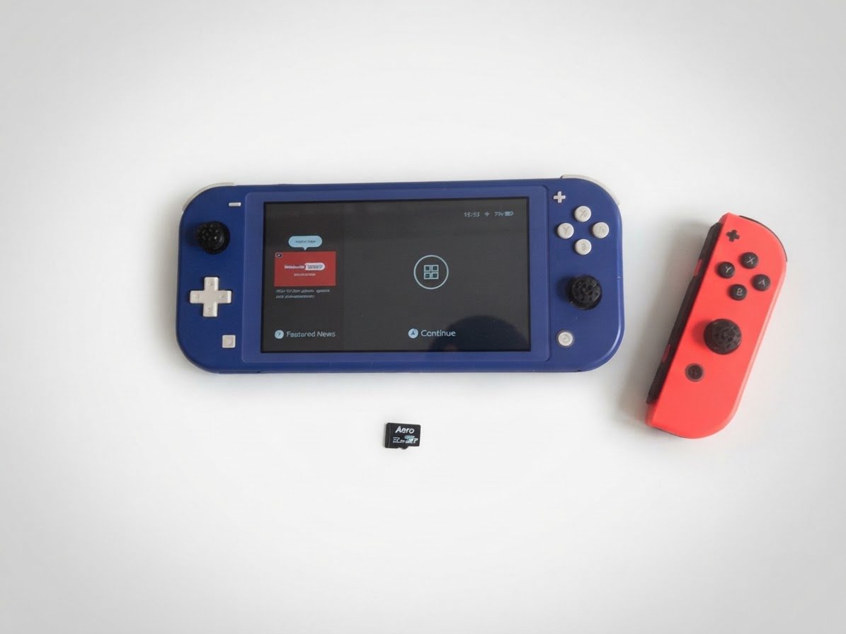 Nintendo Switch lite avec joy-con et carte mémoire 32 GB