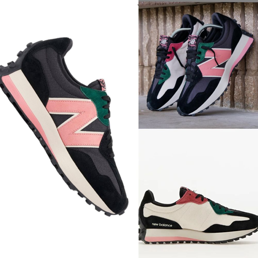 New Balance 327 AUTHENTIQUE comme Neuf 🩷🤍🖤💚