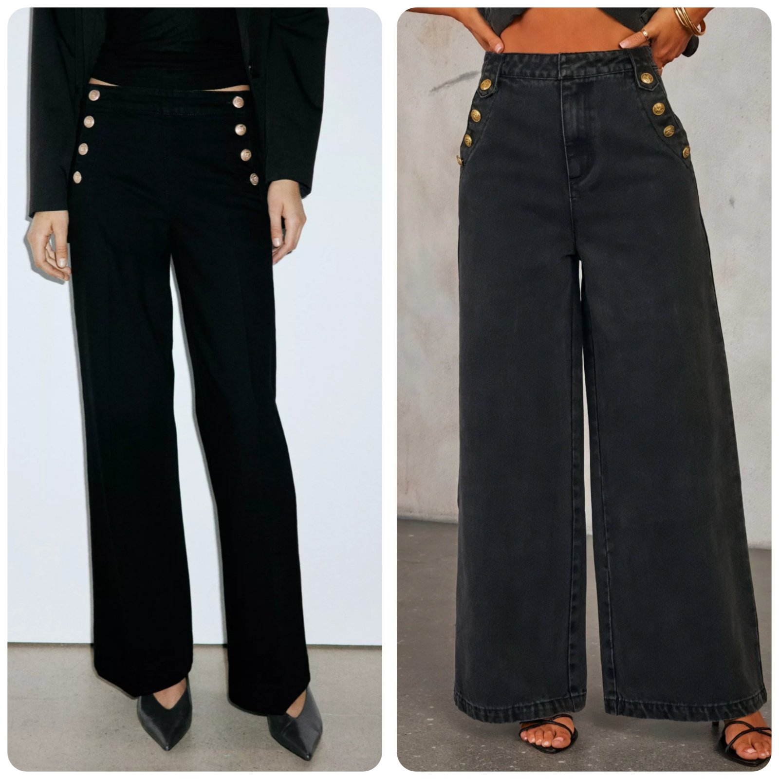 Pantalon LC wiki taille haute 
