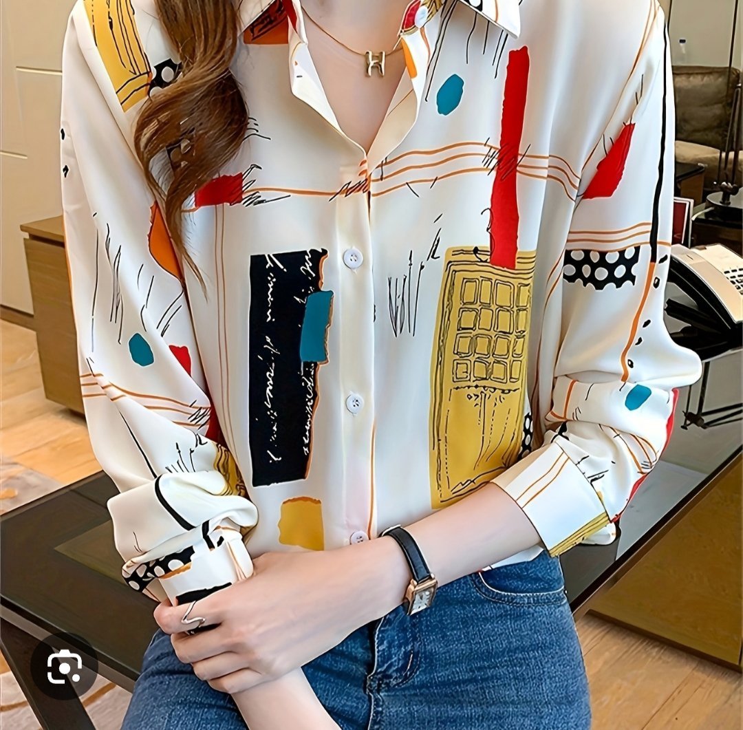 Chemise imprimée comme neuf ❤️