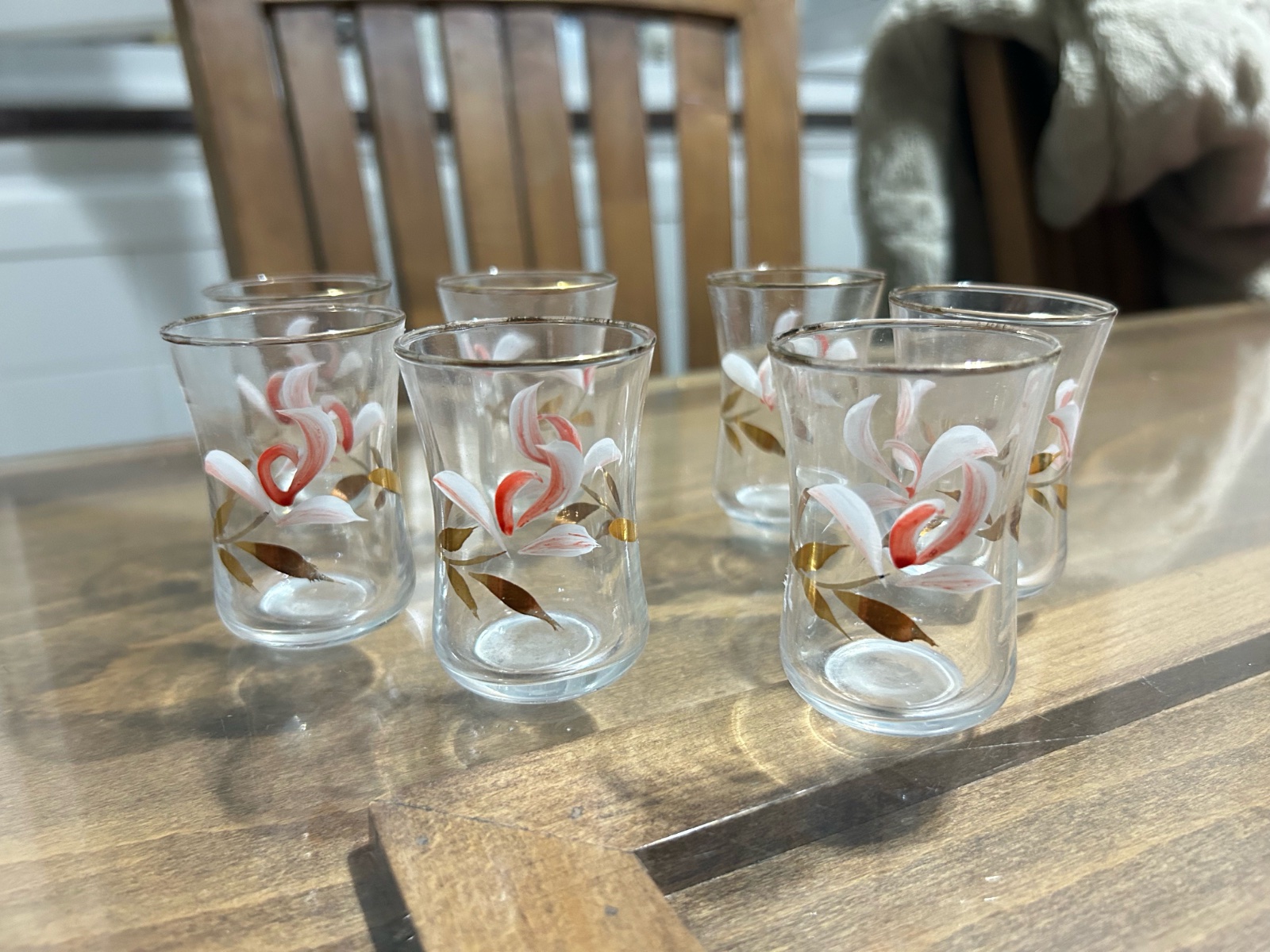 7 verres de thé