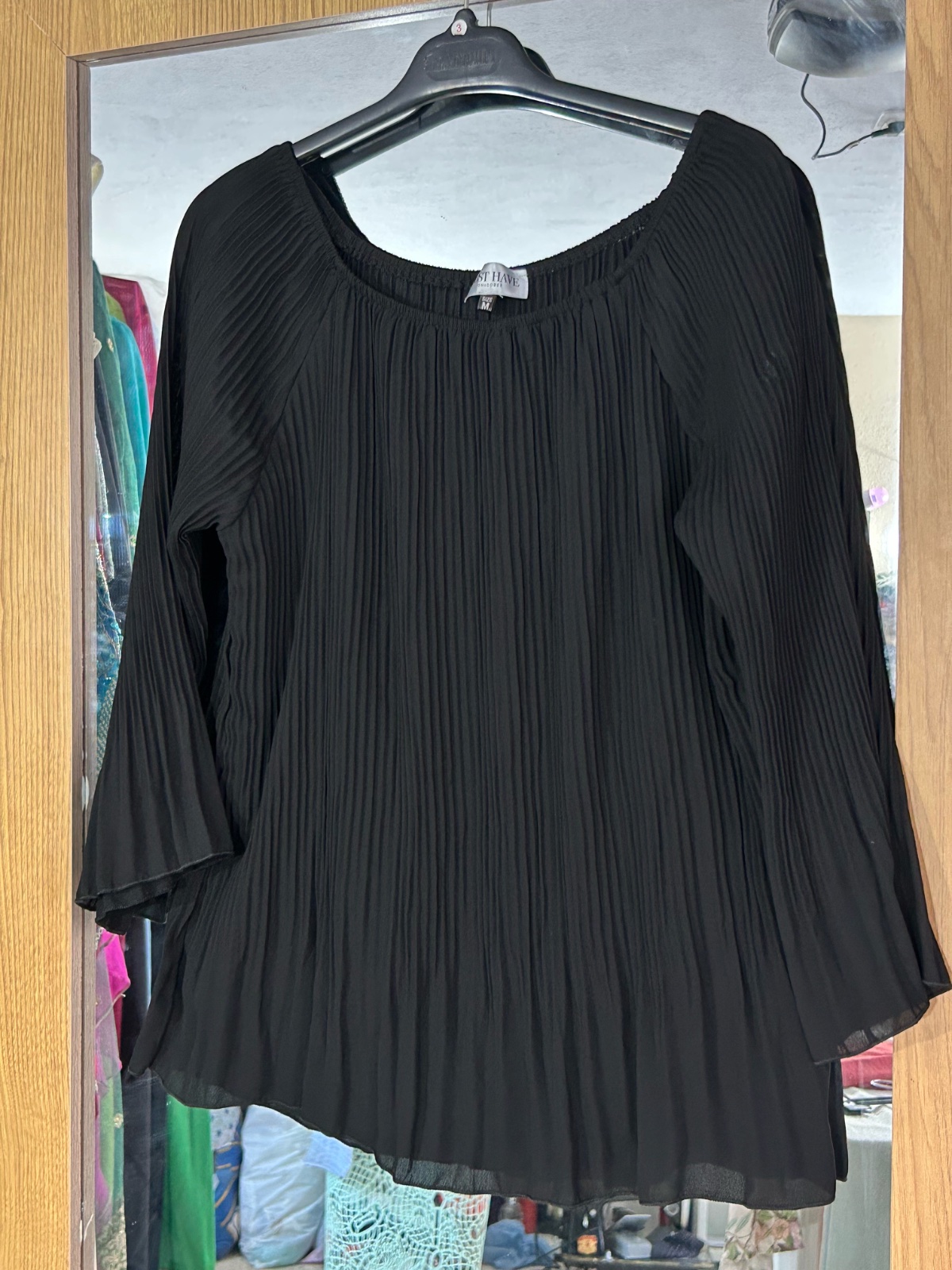 Chemise plissée