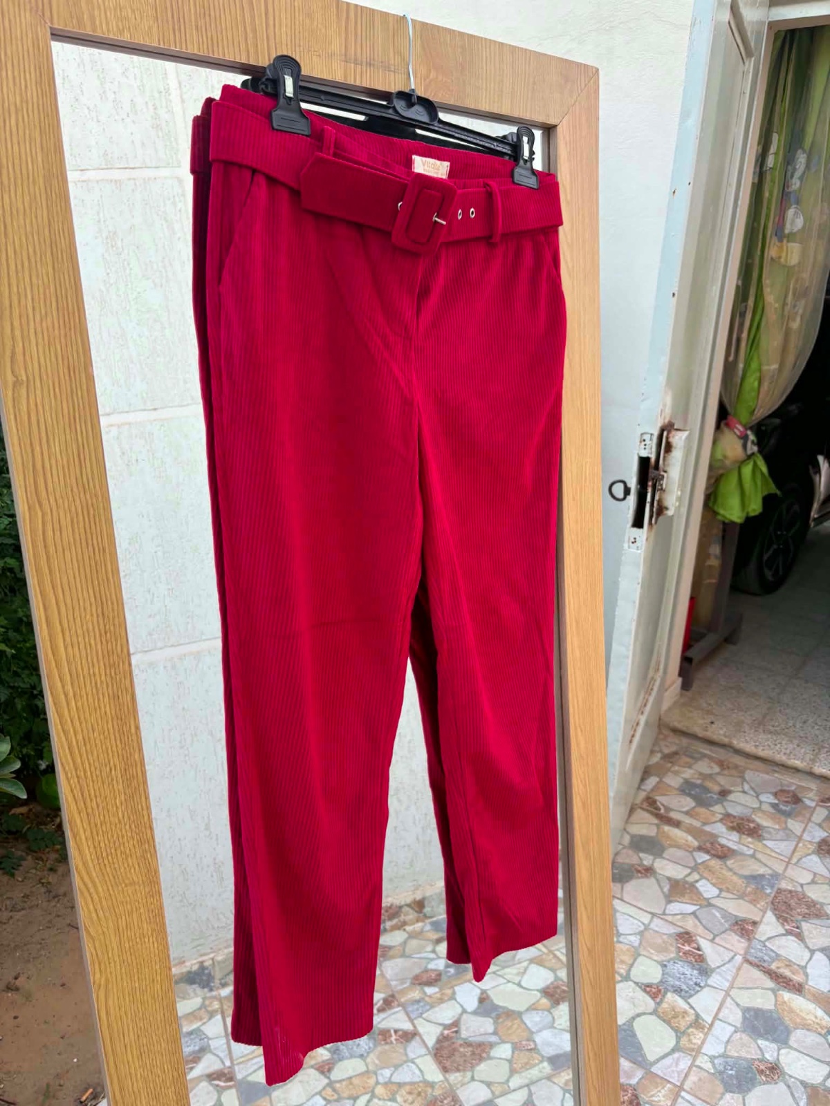 Pantalon velours
