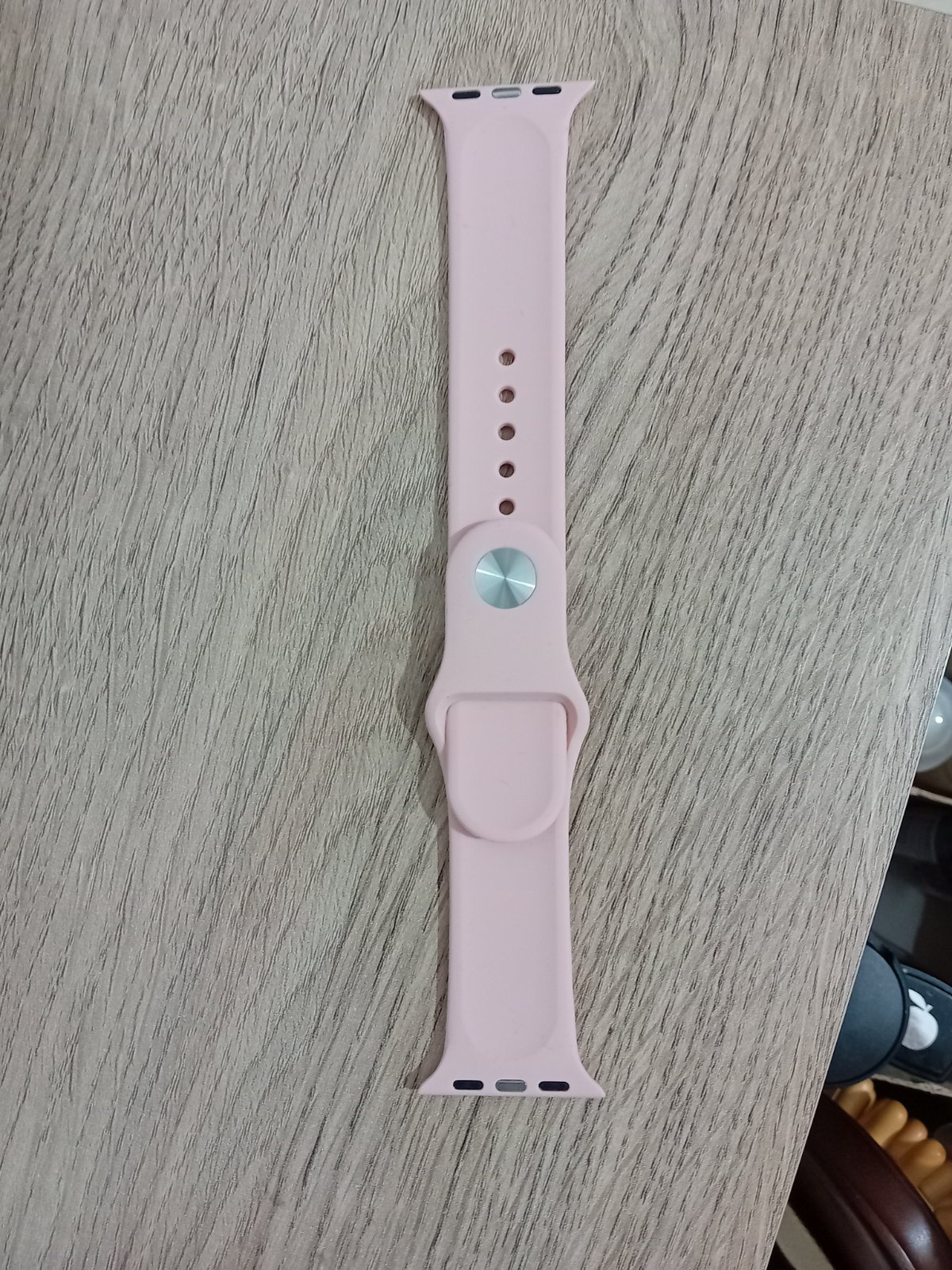 Bracelet en silicone rose