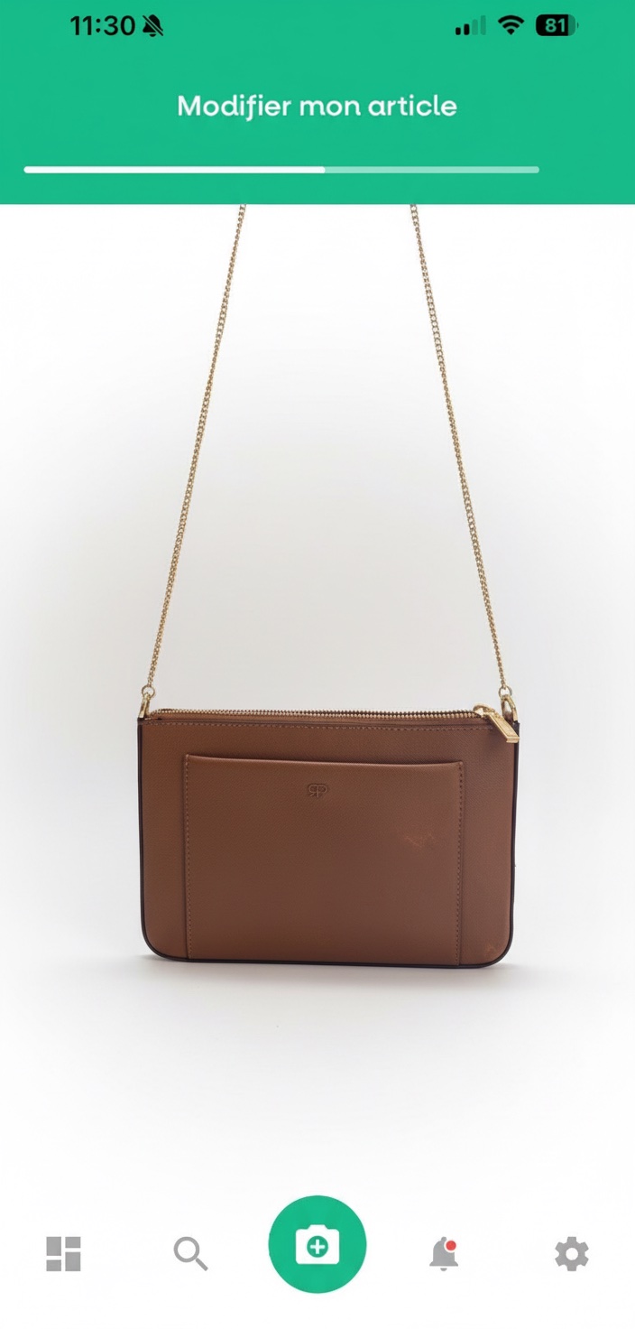 Sac marron parfois