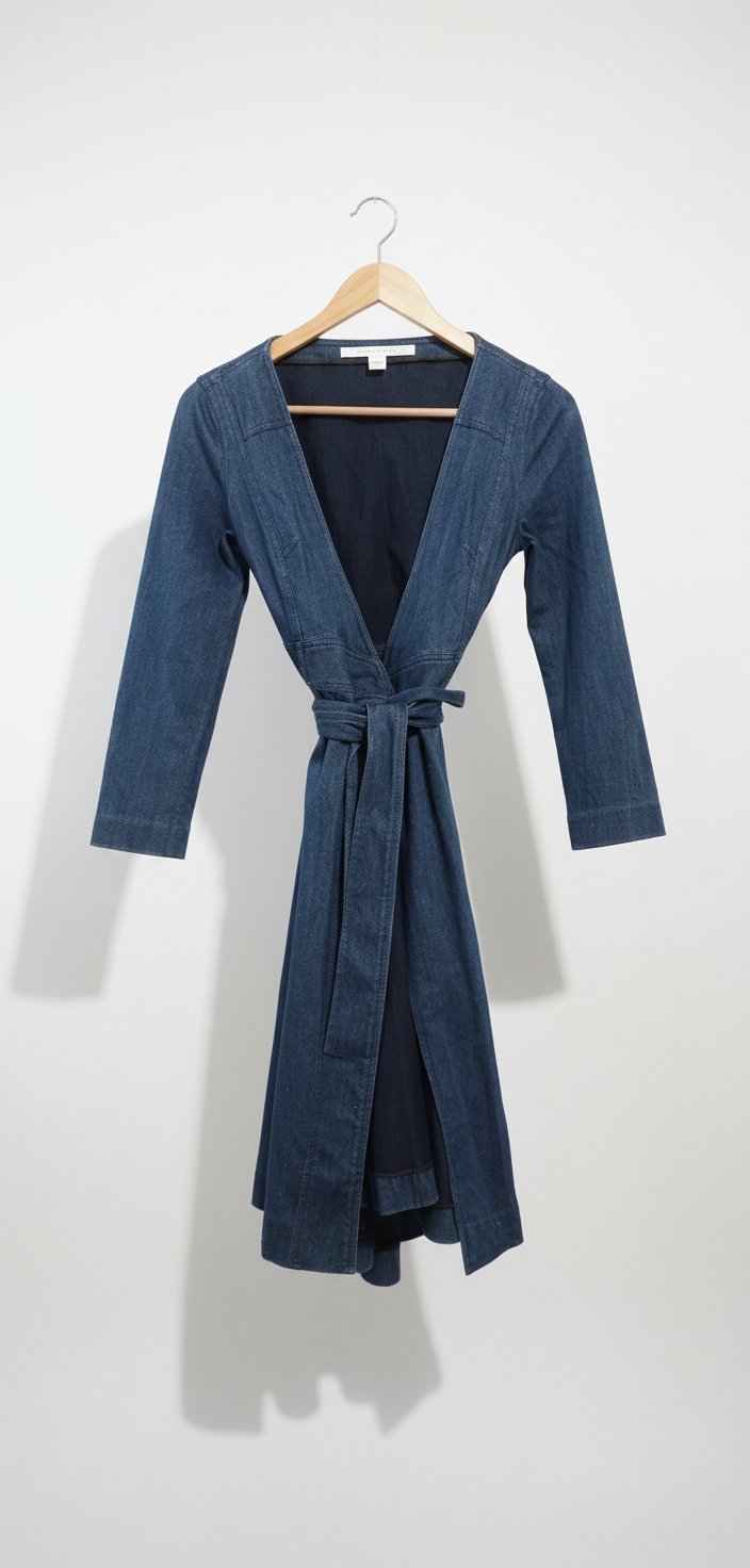 Robe en denim 