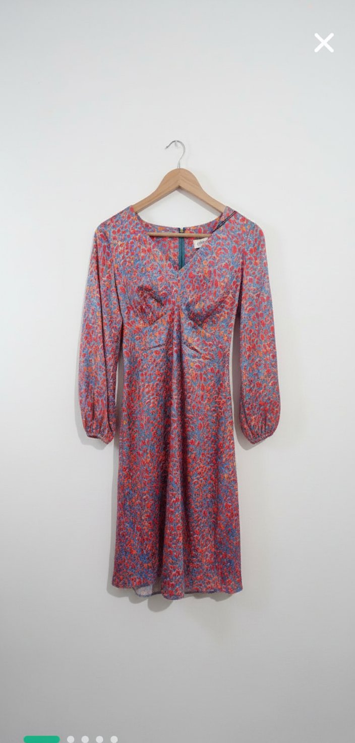 Sublime robe effet satinée