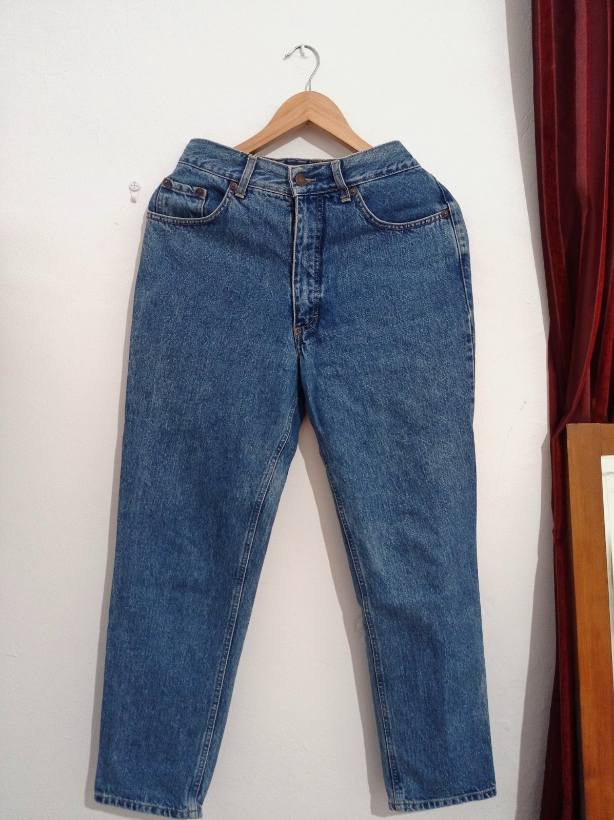 Denim taille haute 