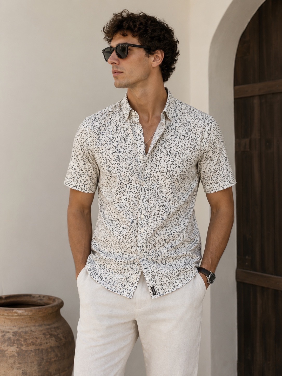 Chemise Zen slim fit 