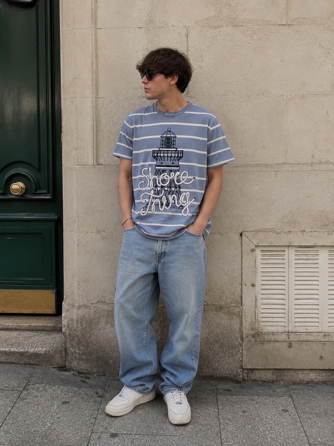 Exist blue t-shirt 