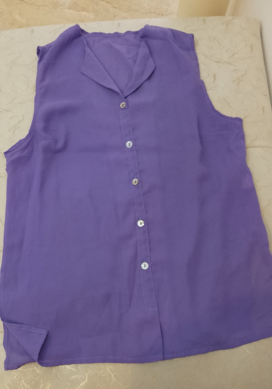 Chemise sans manche 