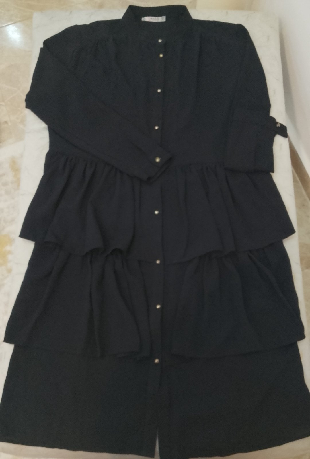 Robe chemise noir 