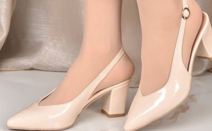 Escarpins en beige 