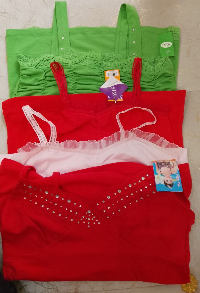 Lot 4 brutelle en cotton 