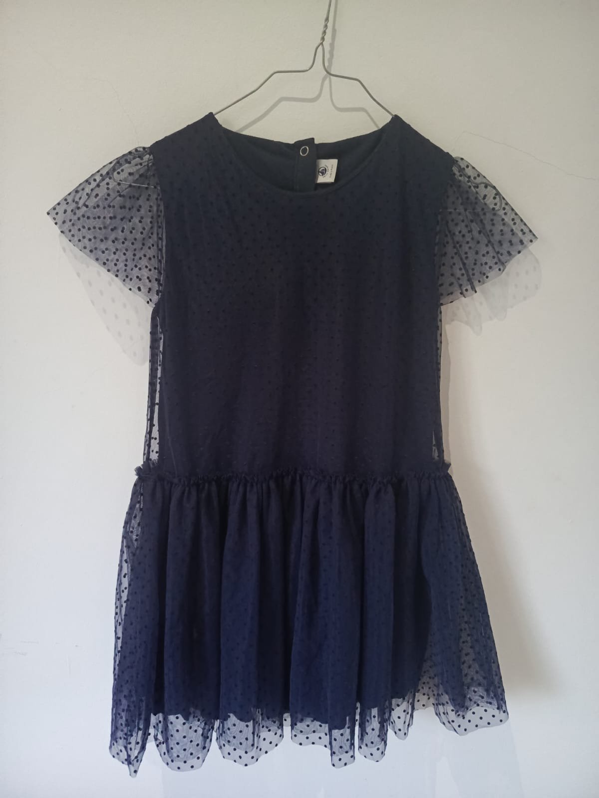 Robe fille Bleu Marine