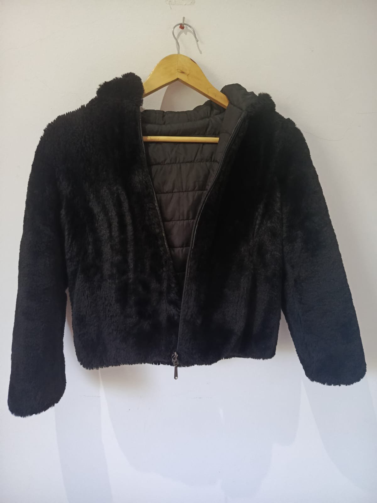 Manteau enfant double face