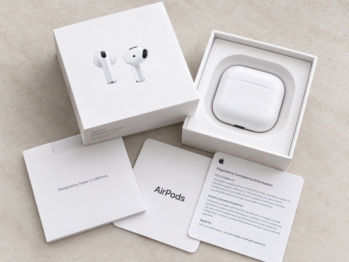     AirPods 4 (4ème génération) – Apple – Originales