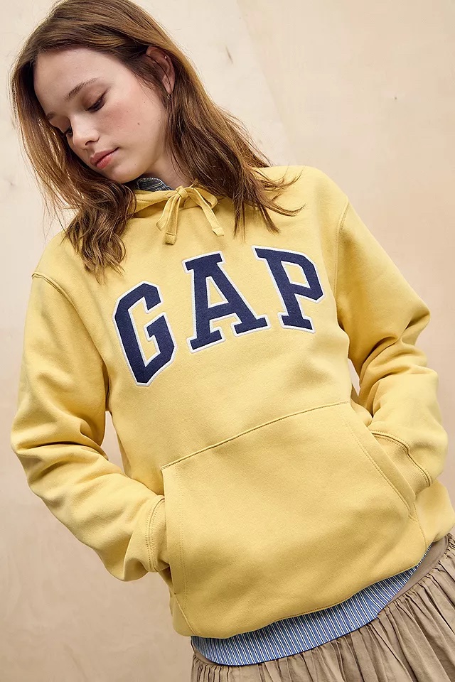 Hoodie Jaune GAP 
