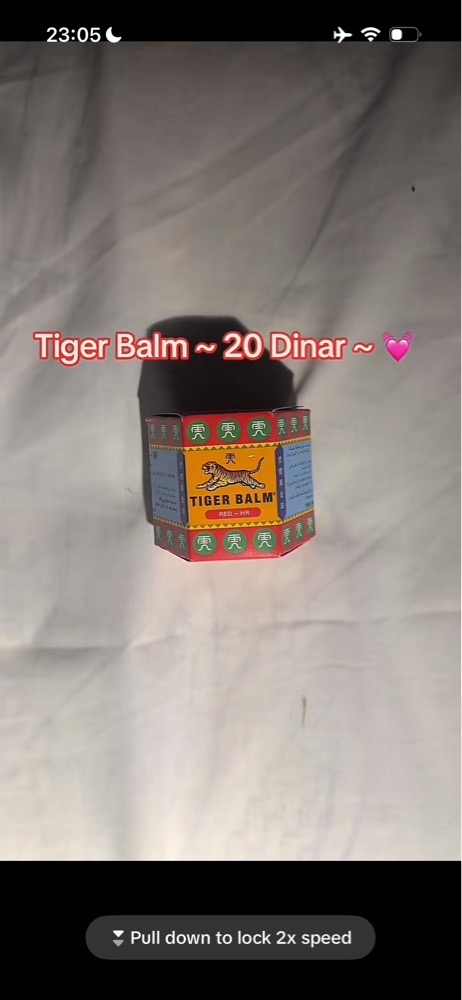 Baume du Tigre original – baume apaisant multi-usage