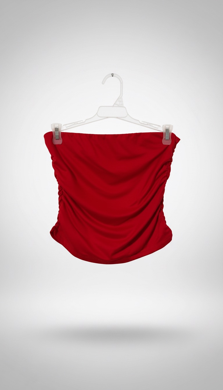 Tube top rouge Taille Xs