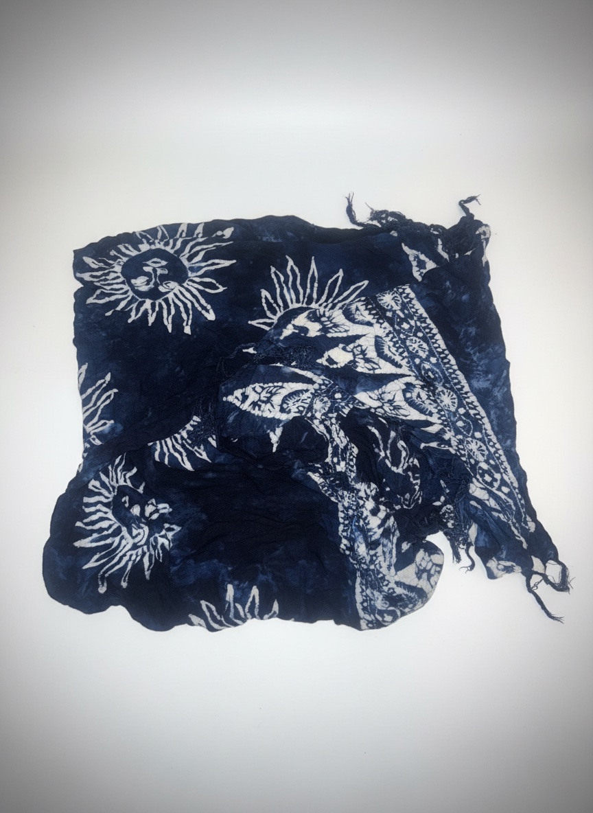 Cache maillot bleu taille unique 