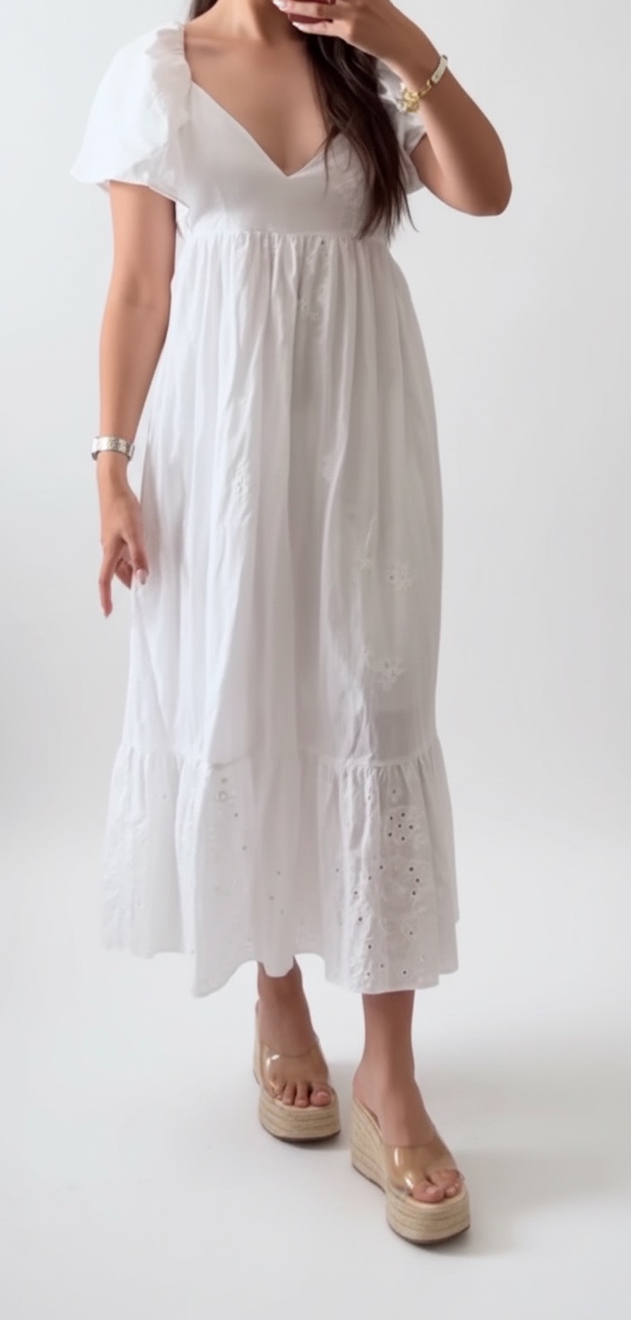 Robe blanche