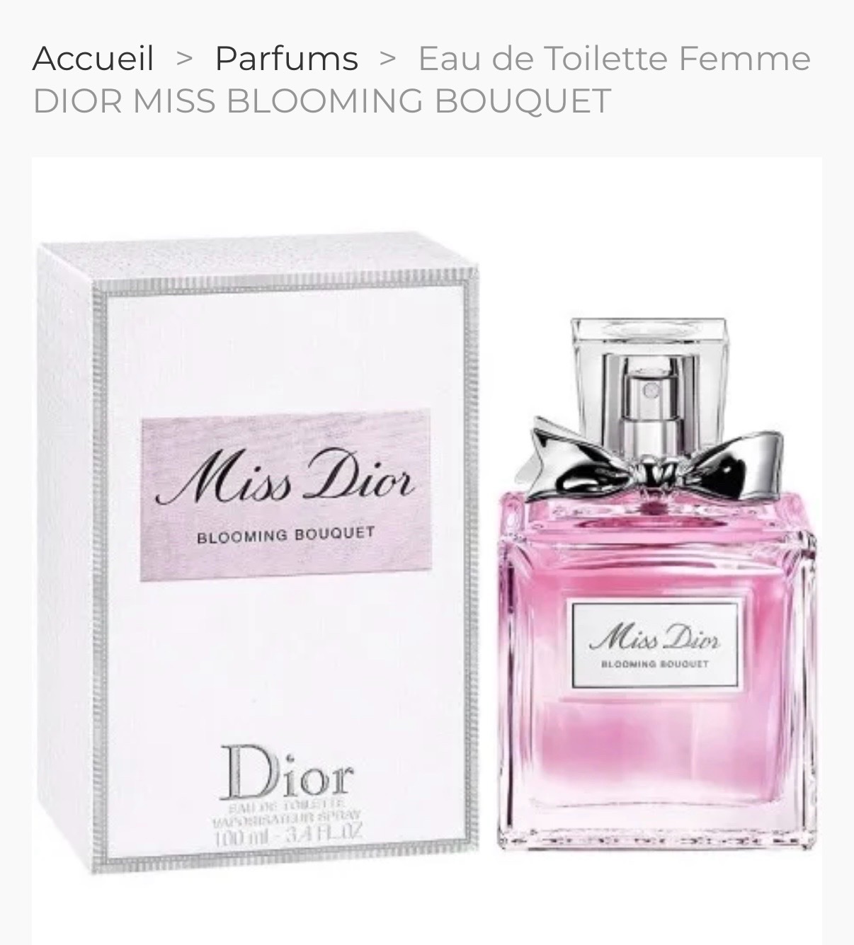 Miss Dior eau de Toilette