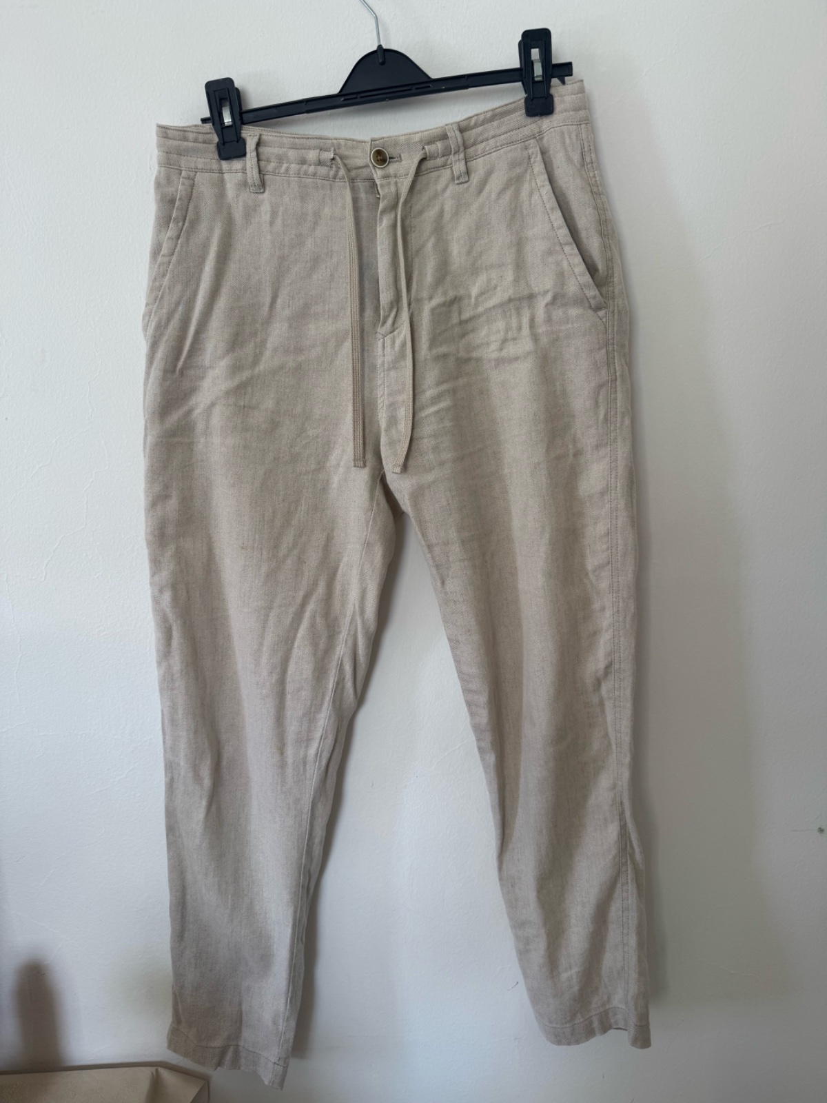 Pantalon Lin Zara
