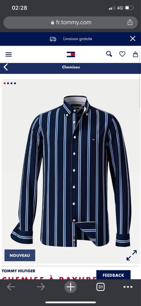 Chemise Tommy