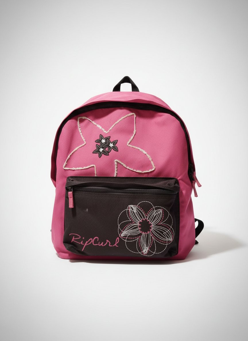 Sac a dos rose et noir 