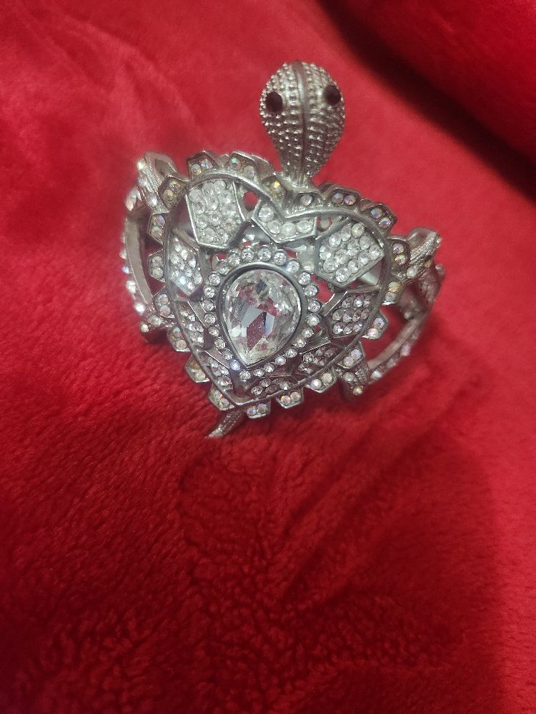 Bracelet tortue avec cristaux 