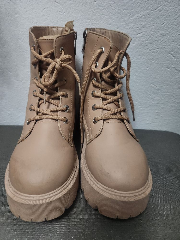 Bottines beiges 