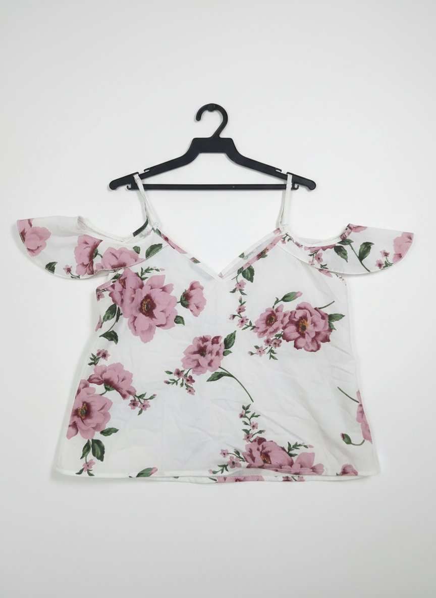 Top chemise fleuries 