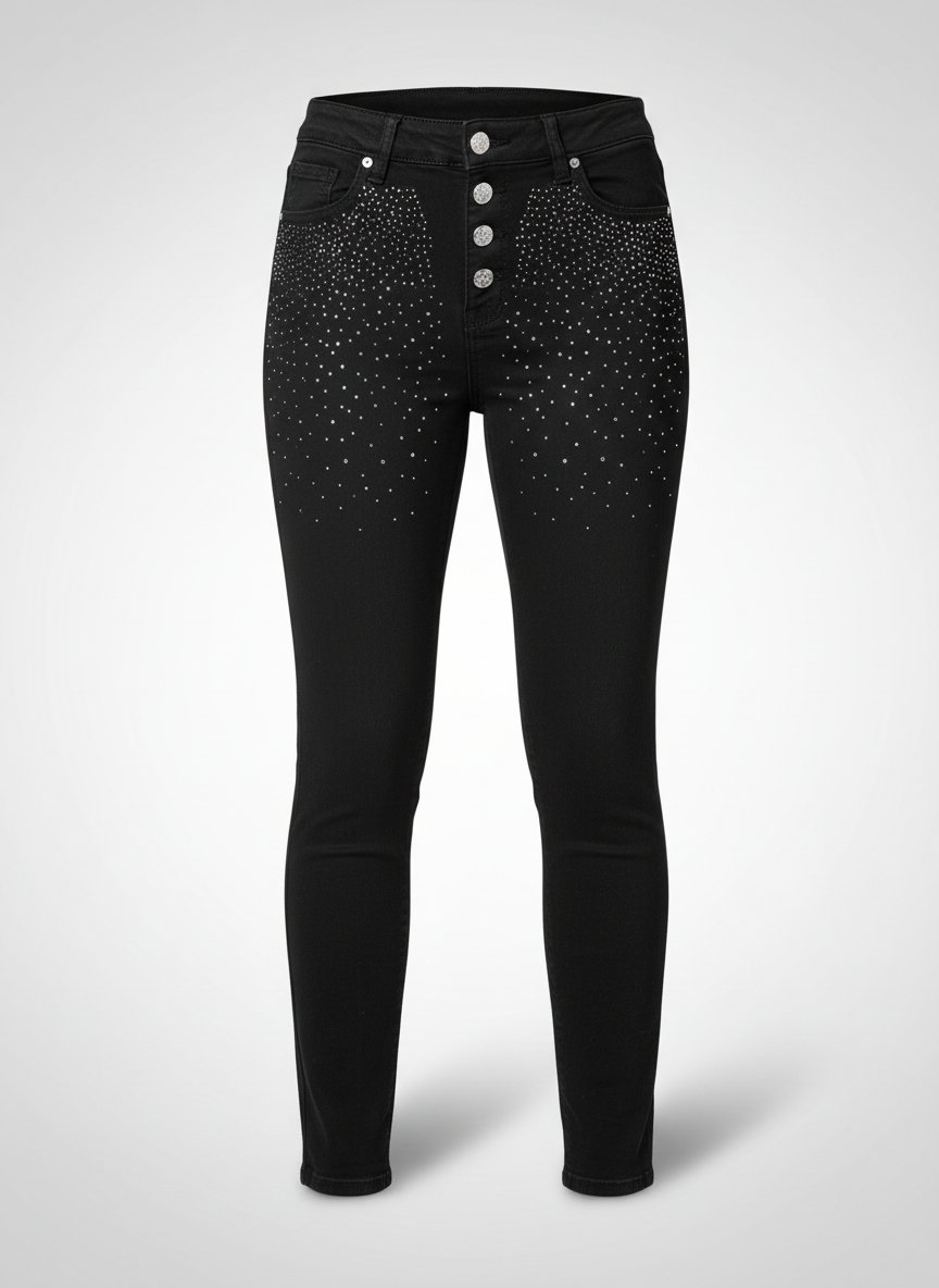 Pantallon jean avec starsse 