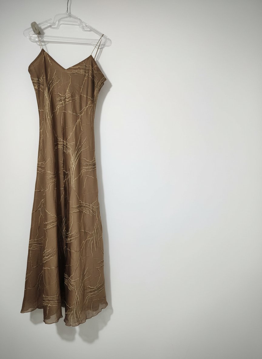 Robe soirée en doré 