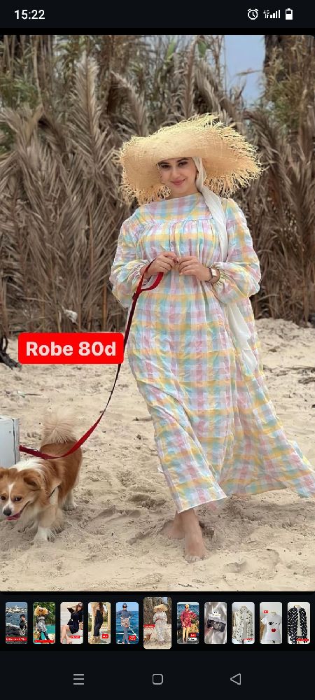 Robe vichy neuf