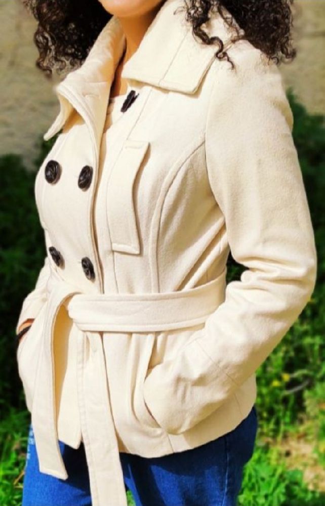 très chic manteau marque zara basic 