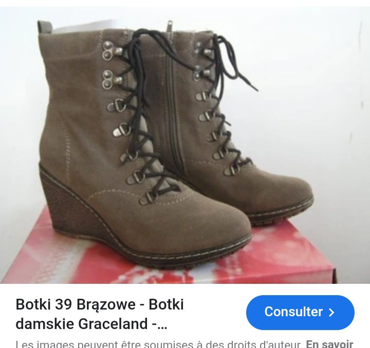 très chic bottine marque Graceland la couleur grège 4ama9