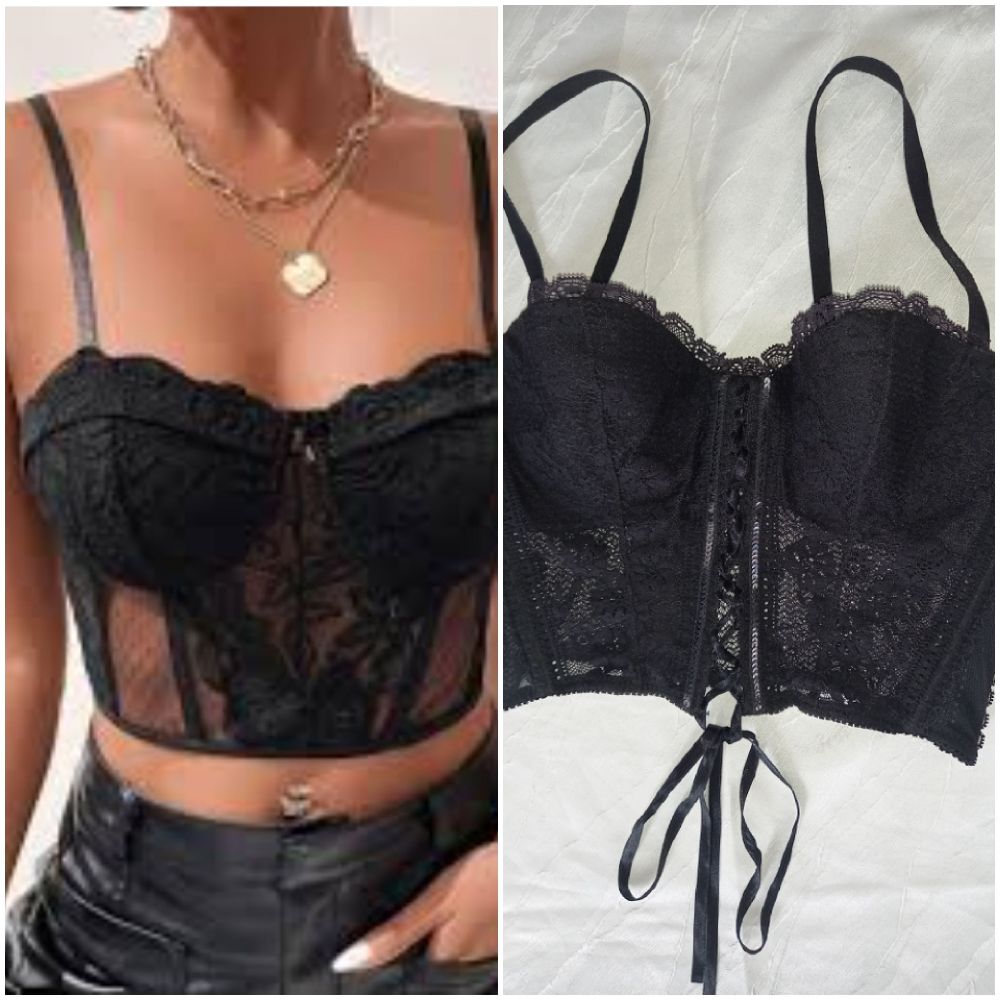 très très chic bustier marque LORMAR taille M ont très bon état presque neuf 