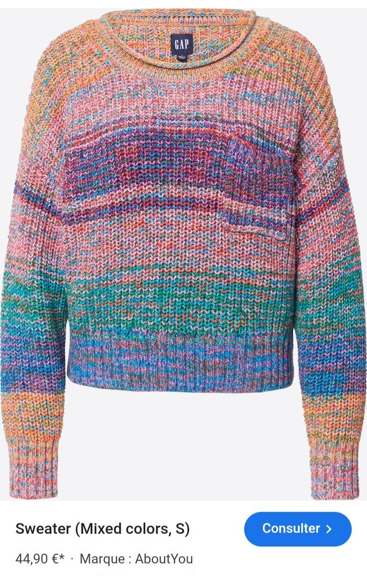 PULL très chic marque GAP taille M état neuf 