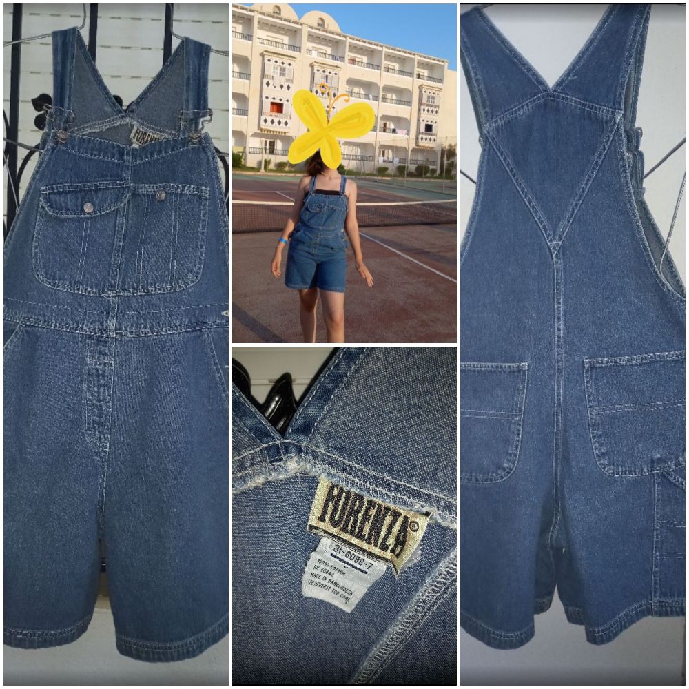 salopette djine PURENTA taille 36 w tlabes 38 