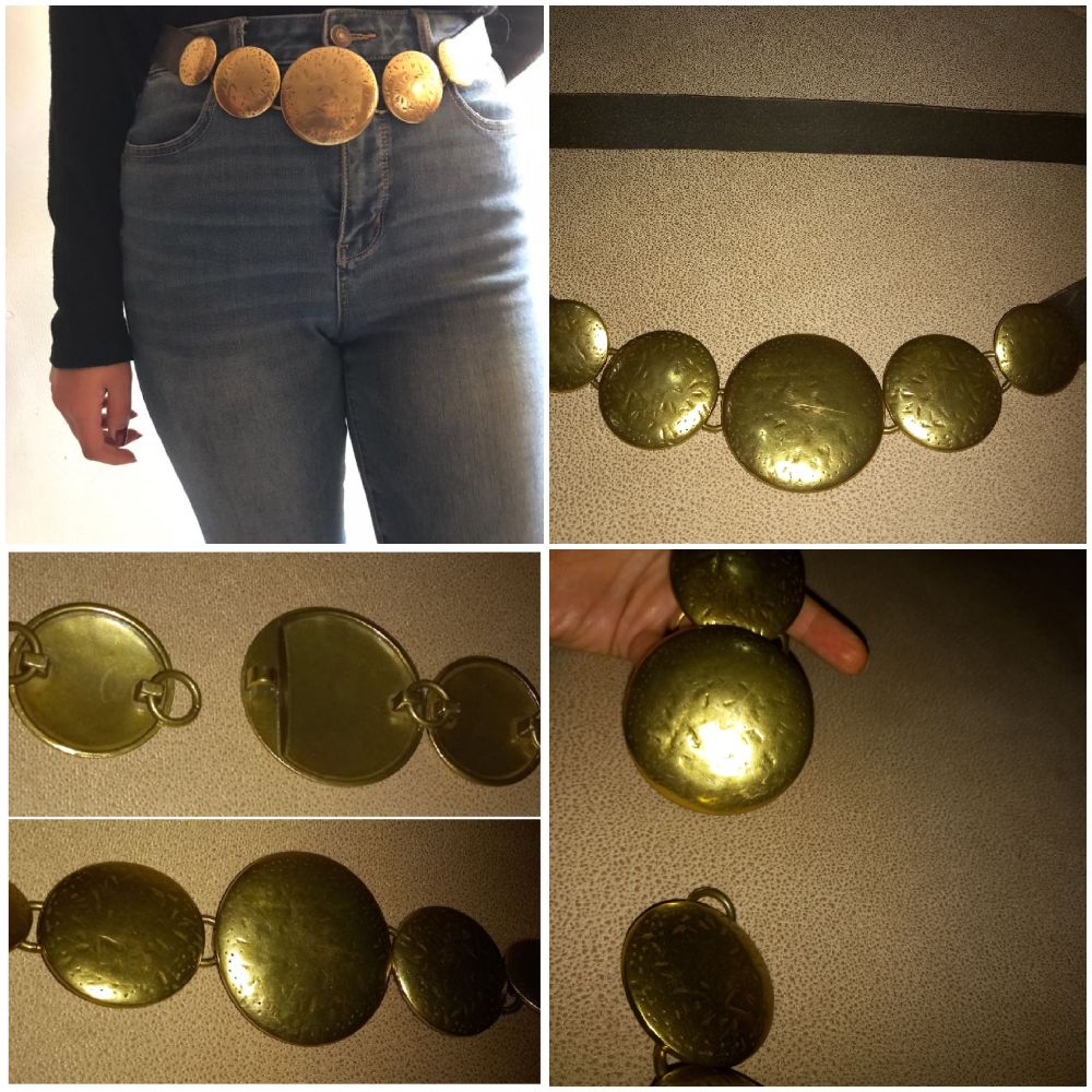 très chic seinture doré 