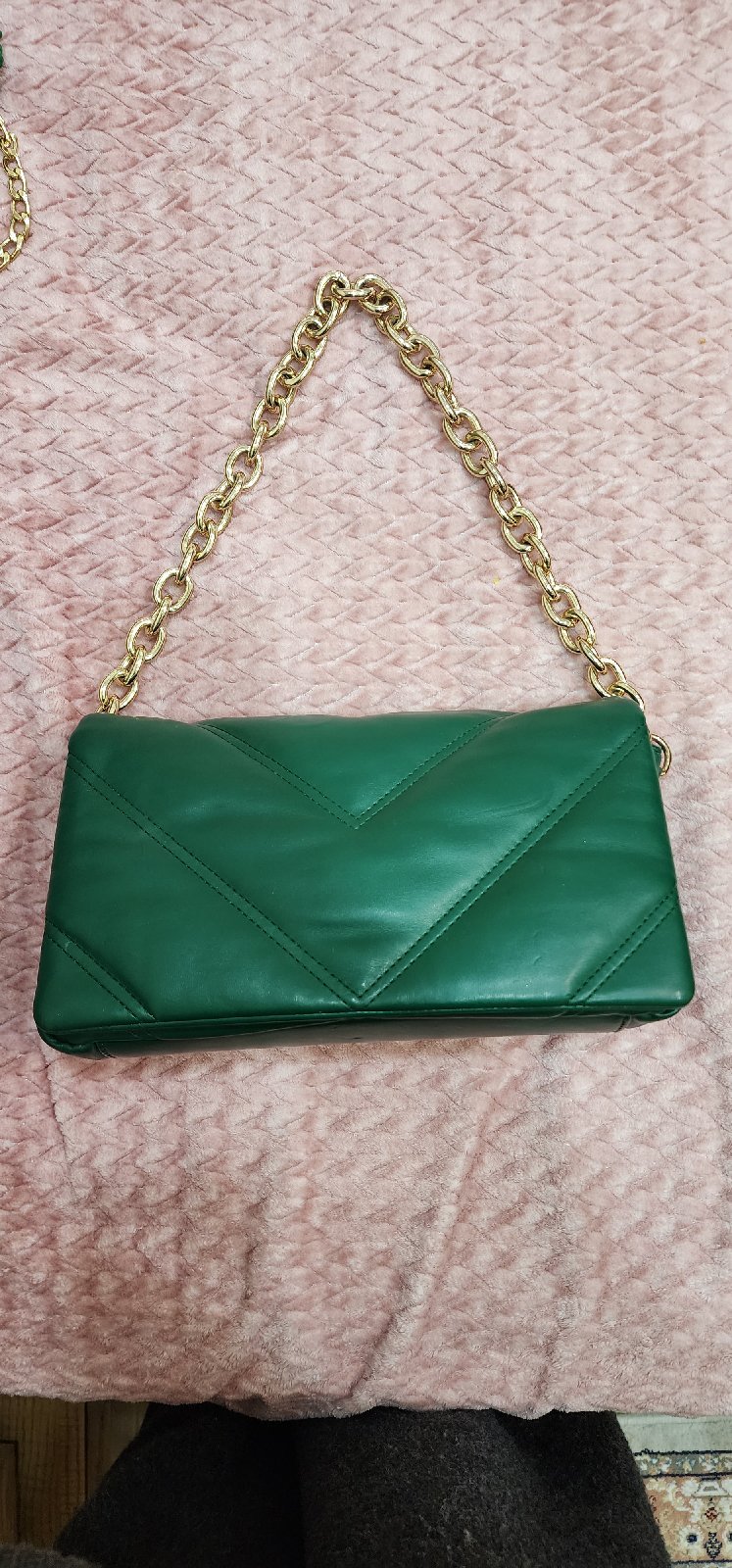 Sac a main vert 