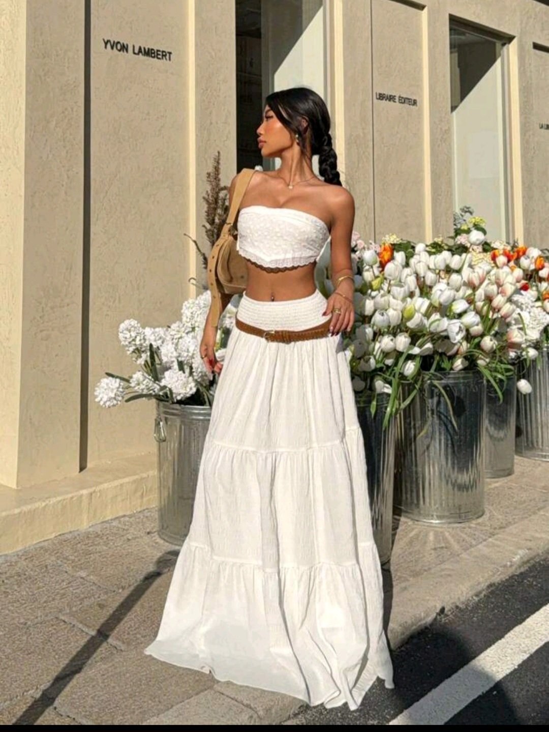 Shien White skirt 