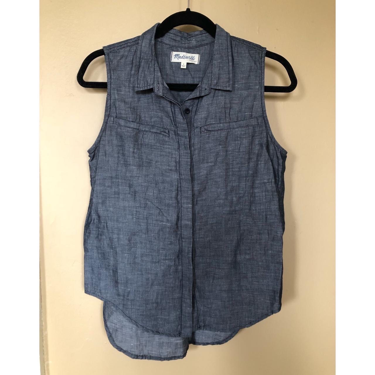 Chemise en jean sans manches Madewell