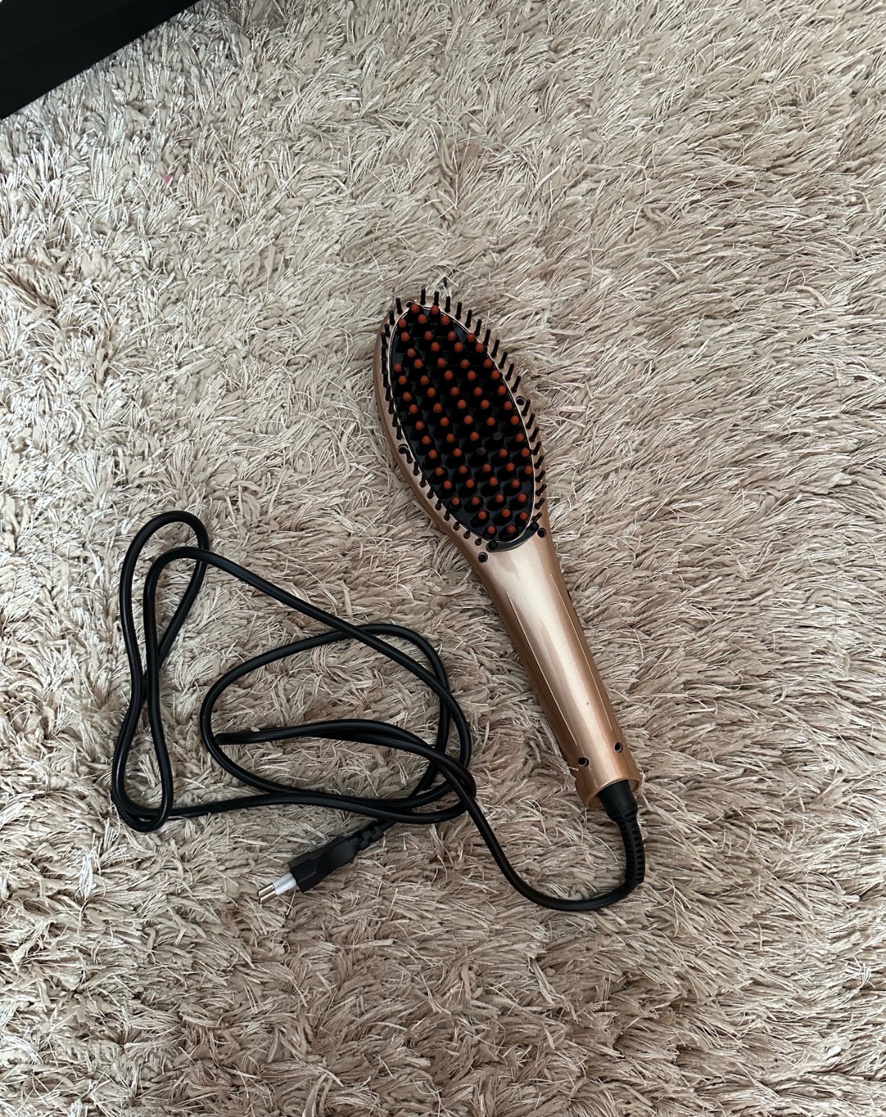 Brosse chauffante