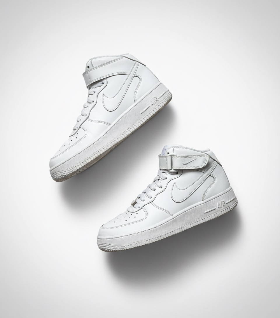 Nike Air Force white sneakers