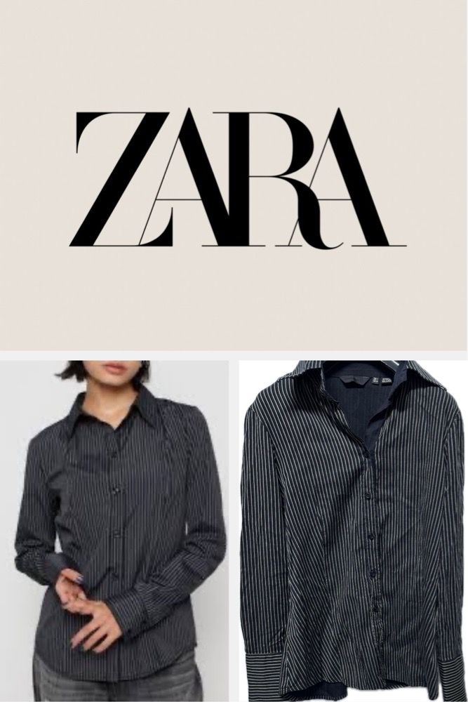 Chemiser ZARA woman made in spain