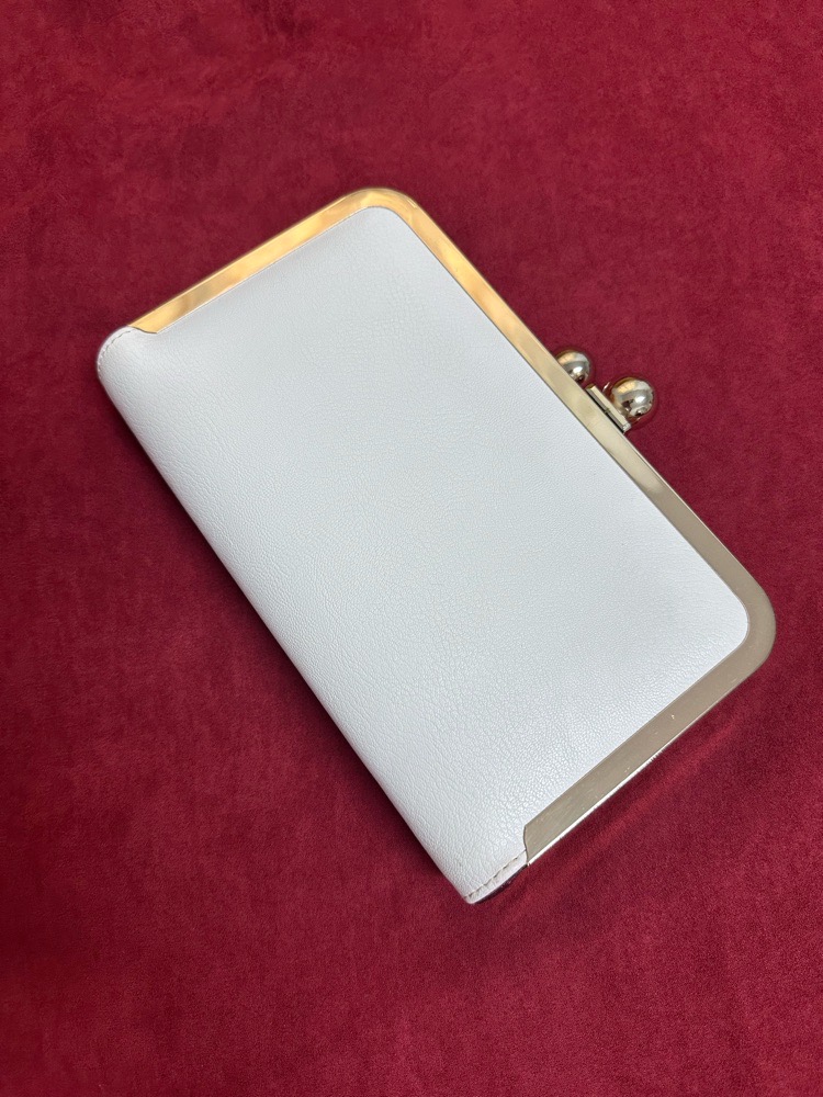 Pochette soirée blanche